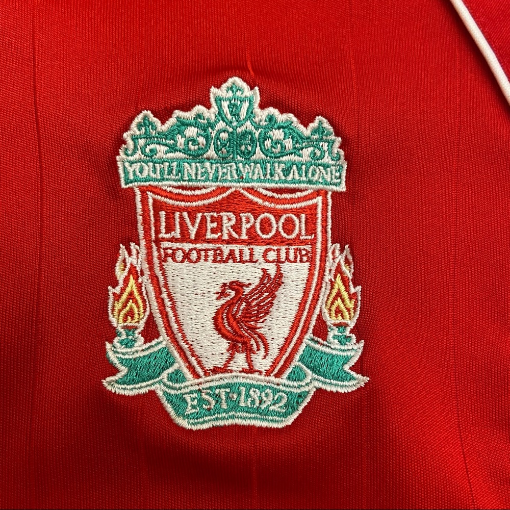 Vintage Adidas Liverpool Football Carlsberg Logo Jersey Size Youth Small - Picture 3 of 10